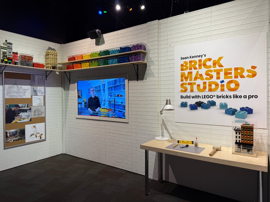 Lego Brick Masters Studio at Discovery Place Science