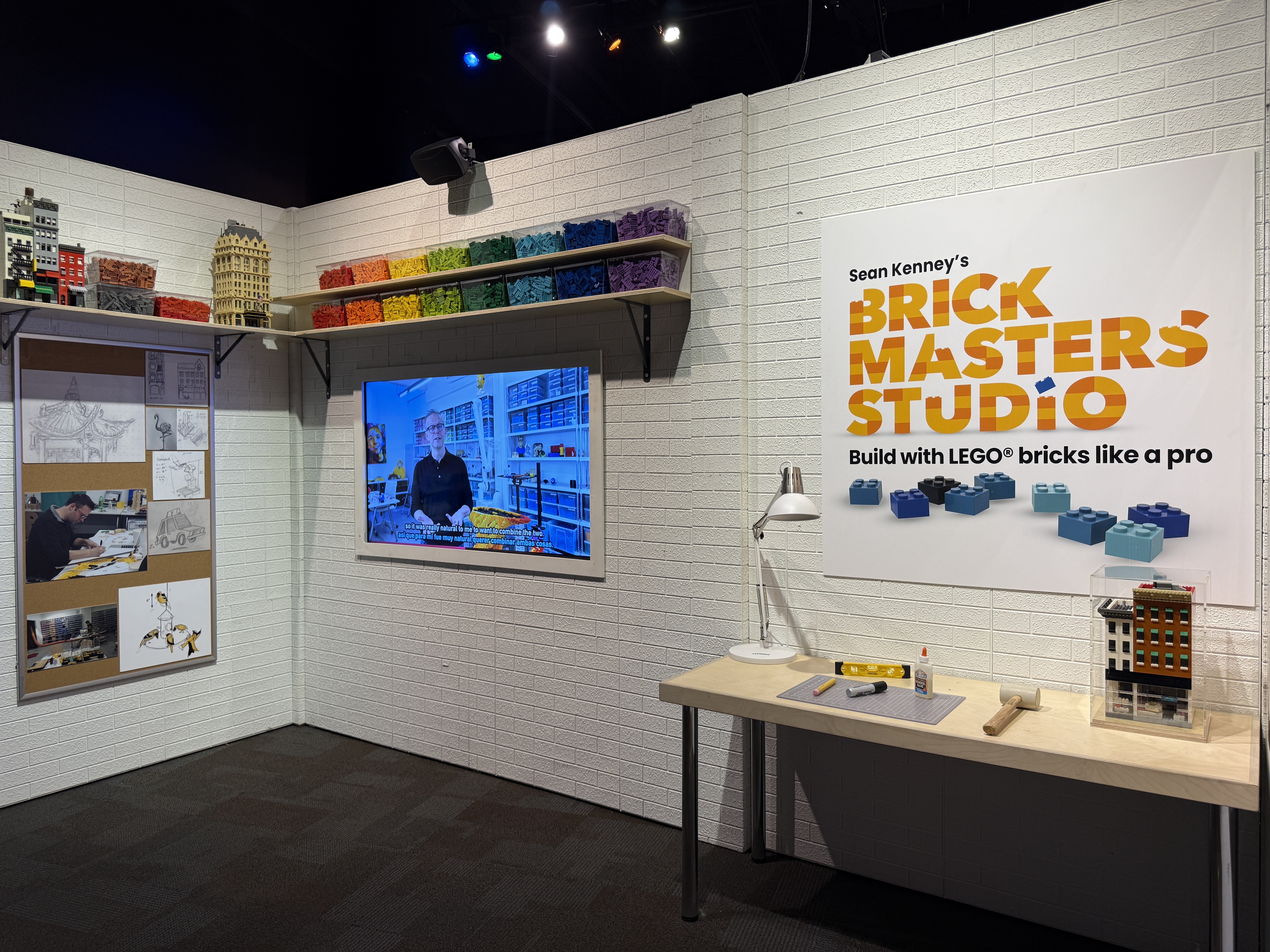 Lego Brick Masters Studio at Discovery Place Science